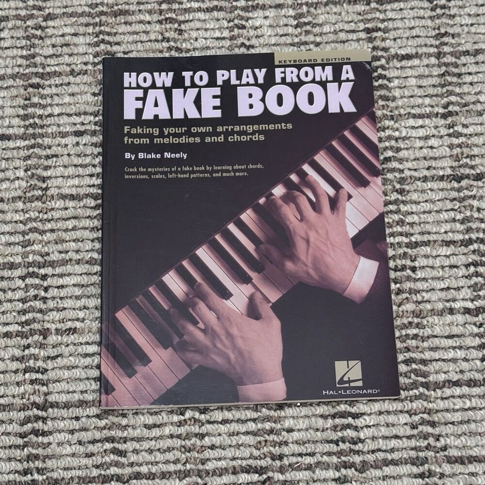 How to Play from a Fake Book Keyboard Edition Paperback VERY GOOD Preowned